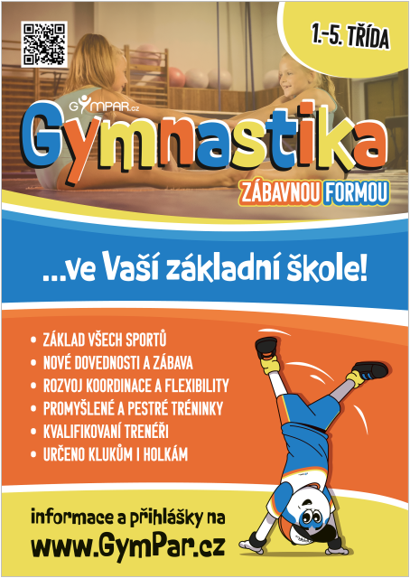 Gymnastika začíná v naší škole v týdnu od 29.9.2025